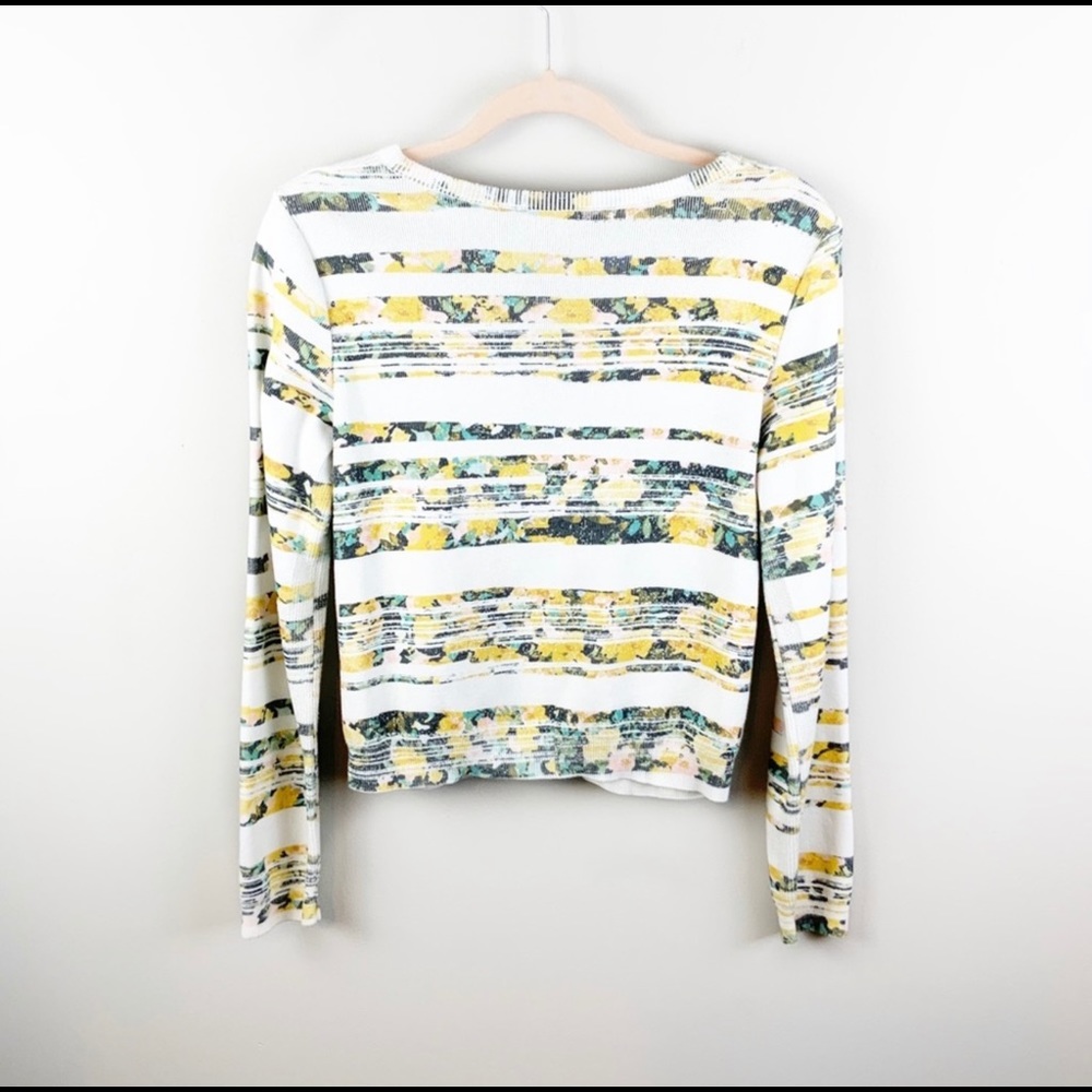 Moth Anthropologie Zip Up Floral Jacket - Picture 8 of 8